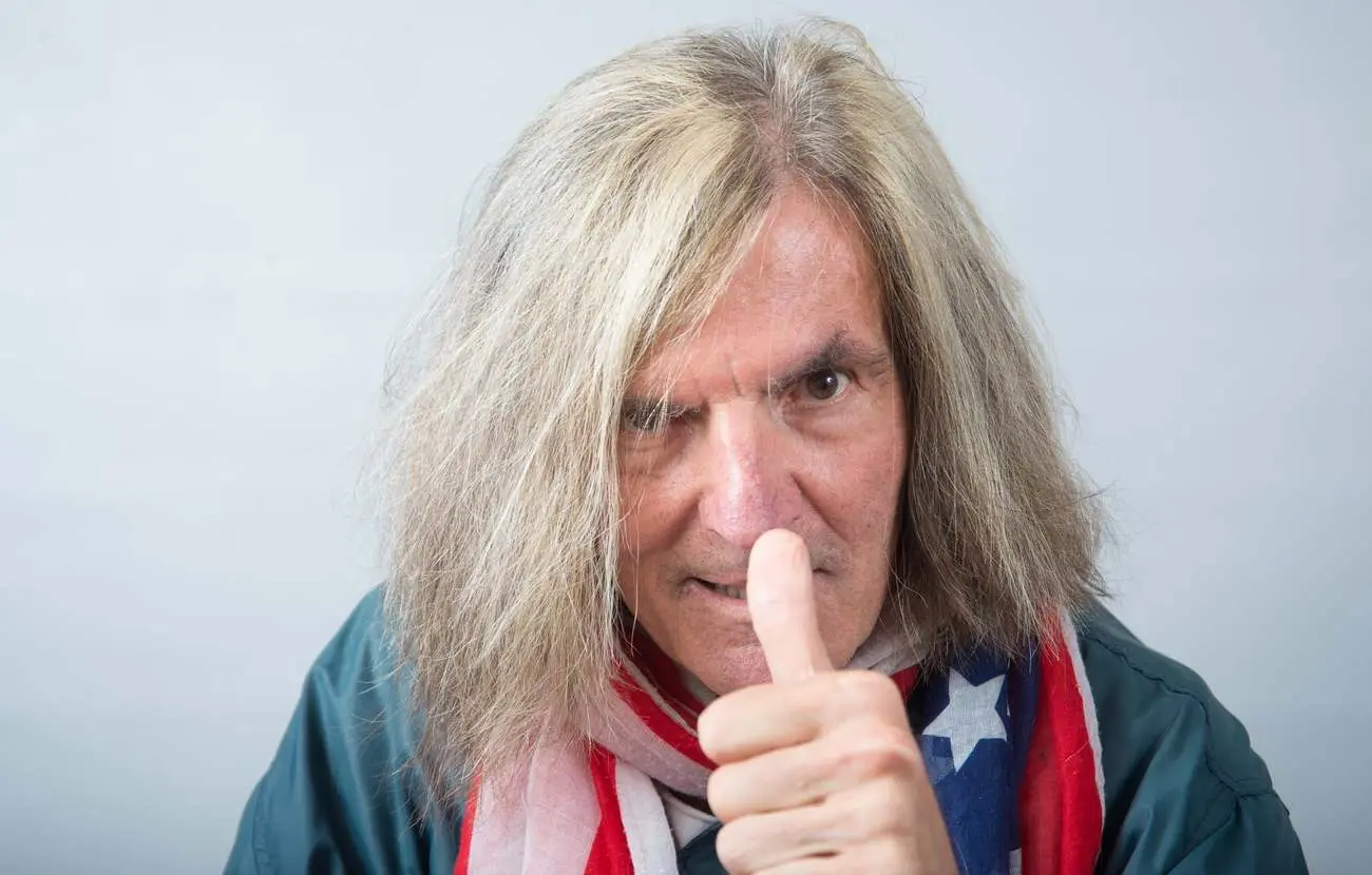 Walter Wigand giving a thumbs up